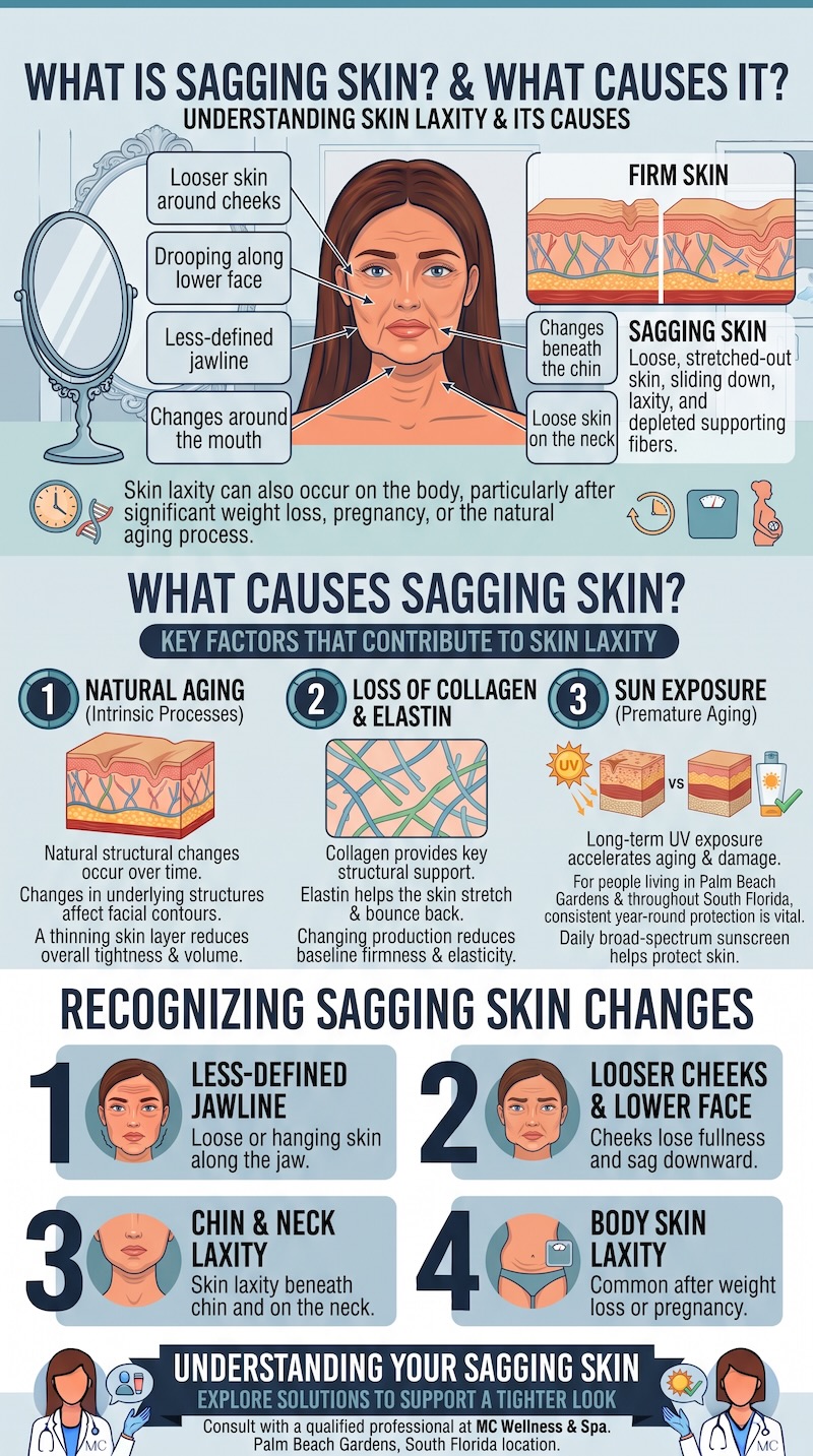 Skin Tightening in Palm Beach Gardens Infographic